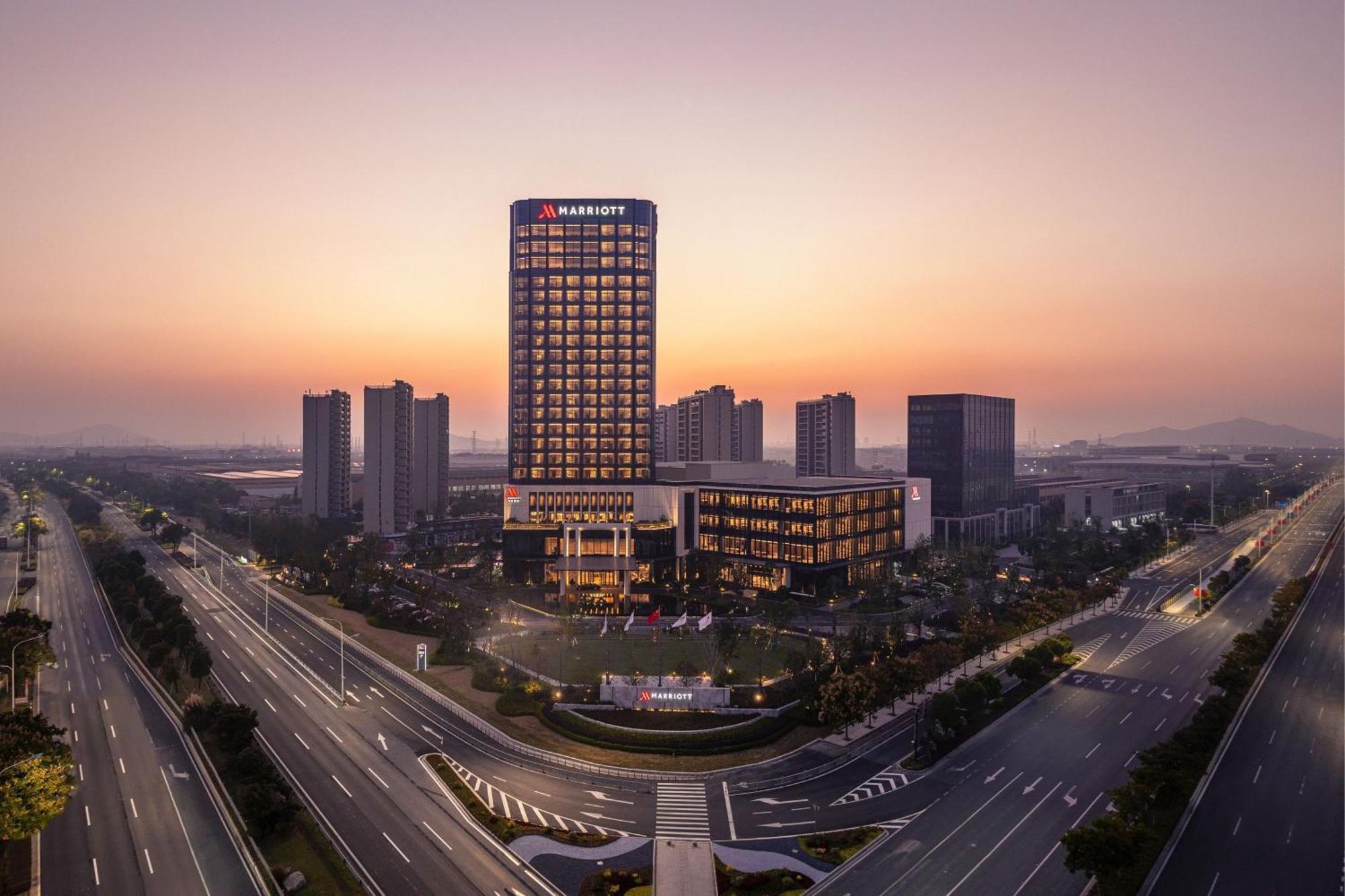 Shaoxing Marriott Hotel Shangyu Dış mekan fotoğraf